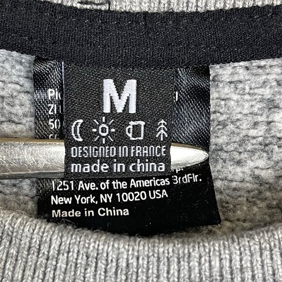 Picture Sweater‎ Mens M Gray Organic Tofu Knit Durable Pill Resistant Crew Neck - Picture 3 of 12